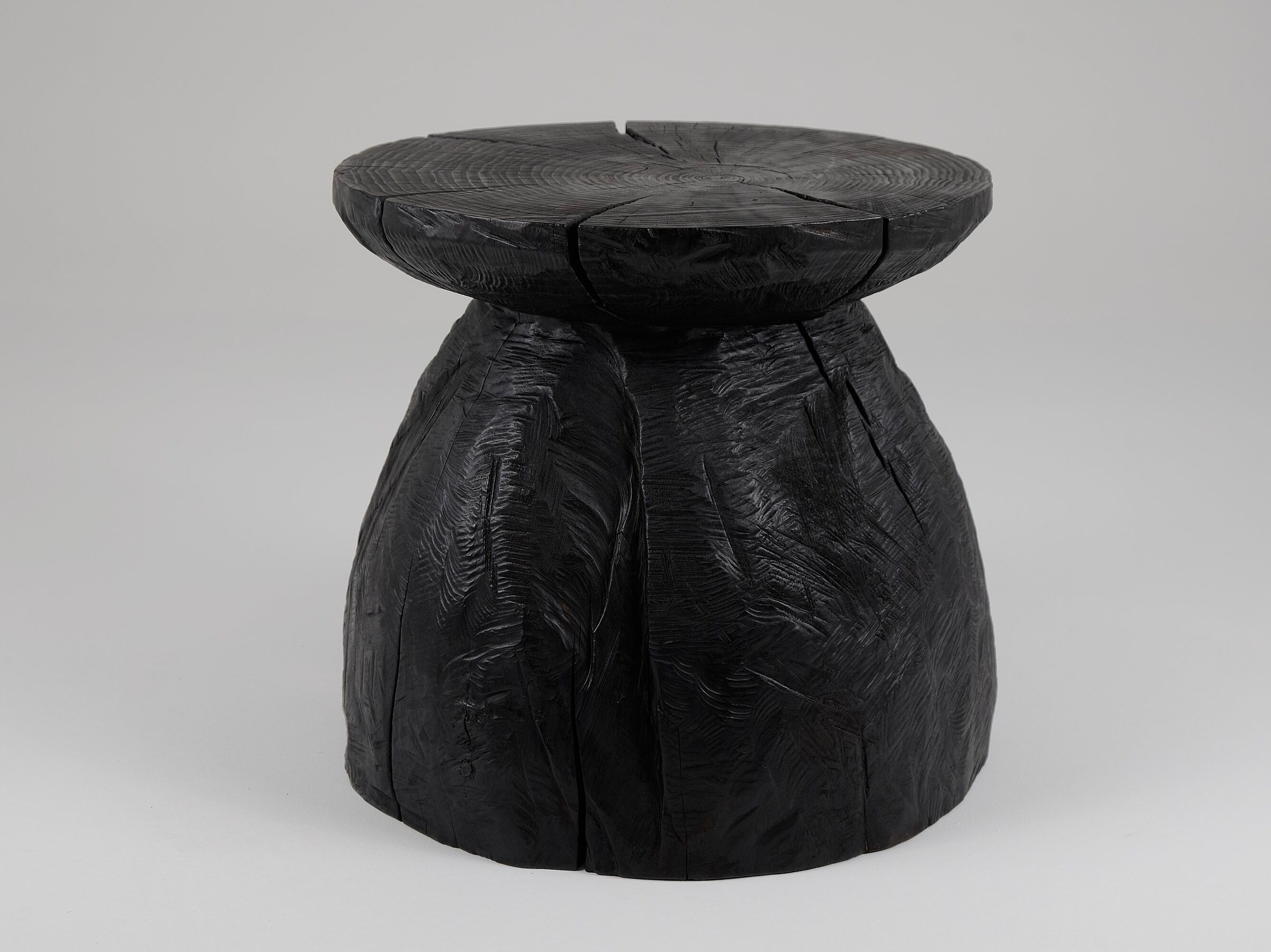 Круглый журнальный столик из дуба Logniture Jownik ARCH-00060525 - Вид №2