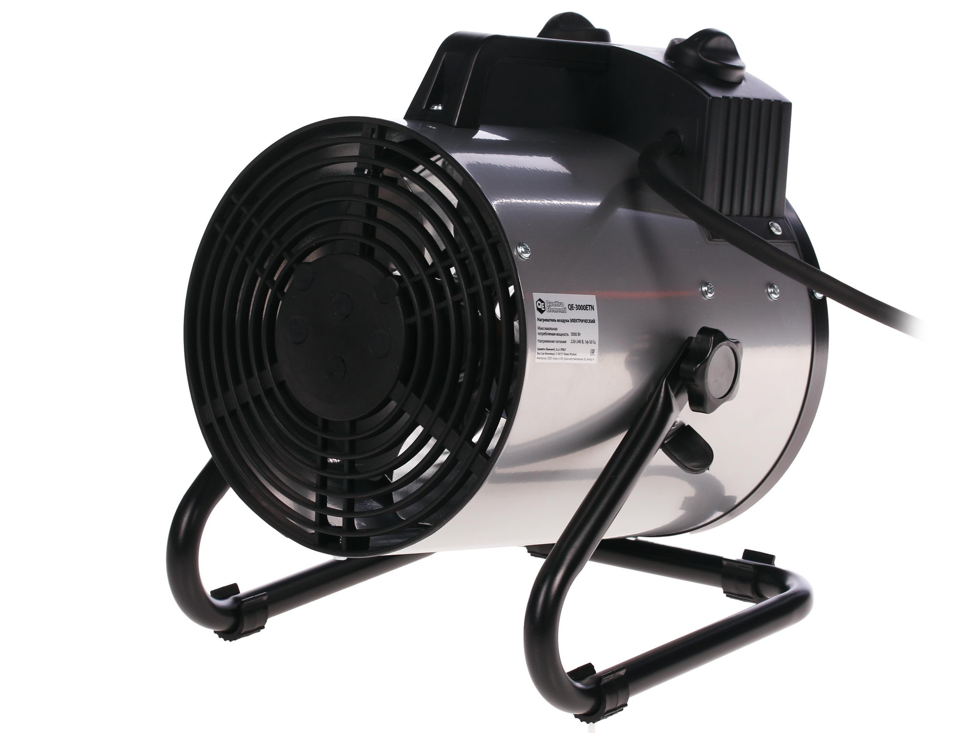 1037083 Тепловая пушка электрическая Quattro Elementi QE-3000 ETN 649-257 STDN-0044022 - Вид №2