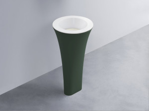 AMLA45-BL+AMPILT-TL+AMCOLT-MU Раковина Amedeo Tondo отдельностоящая cielo Enjoy + Amedeo