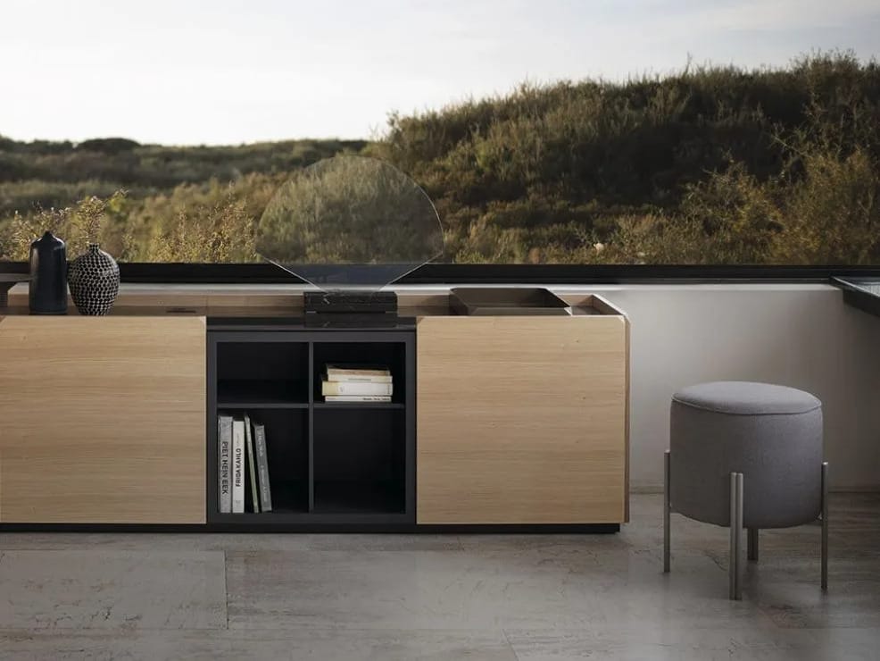 Деревянный шкаф с распашными дверями Bontempi Casa PICA ARCH-00064956 - Вид №9