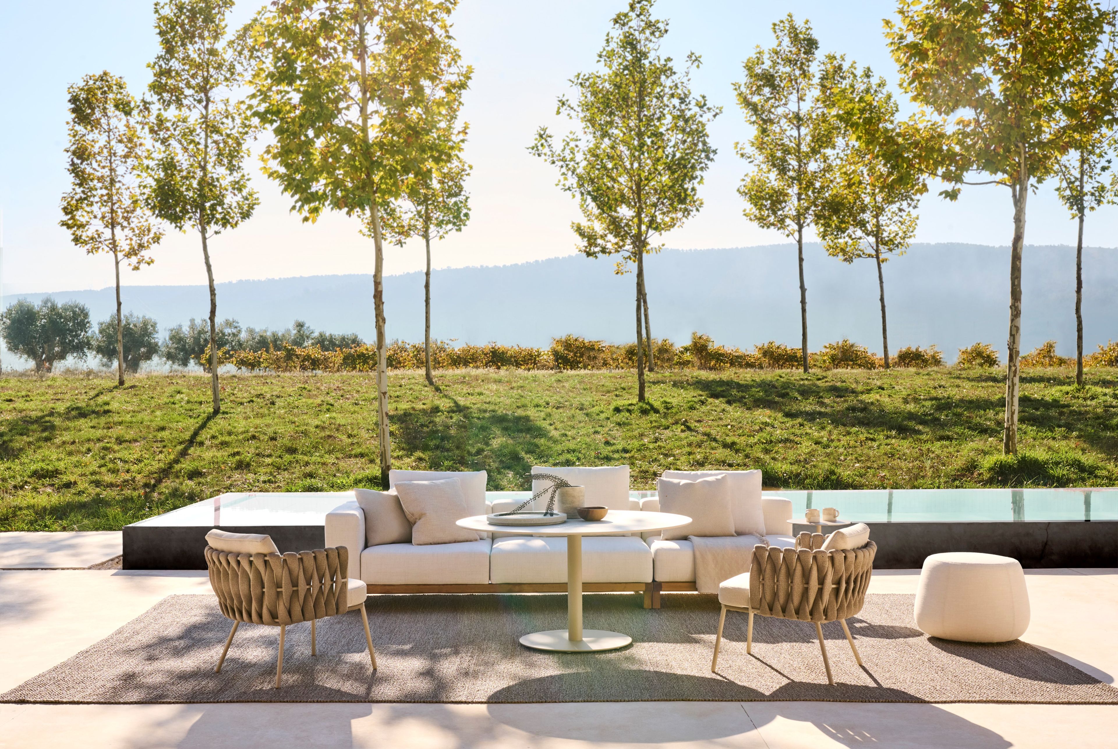 Овальный обеденный стол из нержавеющей стали TRIBÙ Tosca ARCH-00103206 - Вид №1