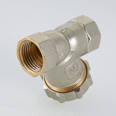 VT.193.N.04 Фильтр механической очистки косой c заглушкой Valtec 1/2"  - Вид №15