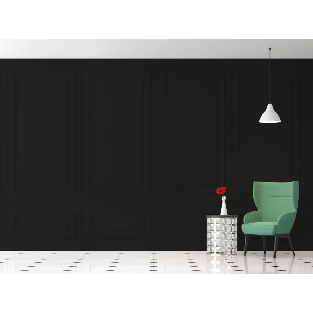 Dufa Матовая краска для стен и потолков глубокий черный 2,5 л 86496673 STLM-0069458 - Вид №4