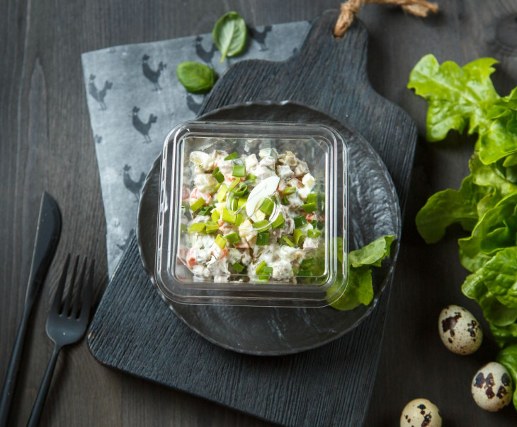 7903 Салат "Столичный" с говяжьим языком Вкусляндия  - Вид №2