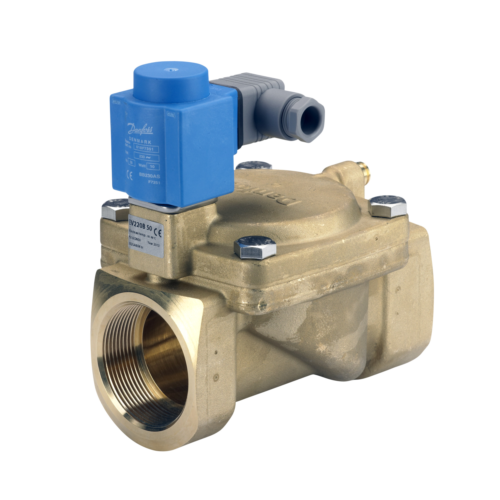 Danfoss EV220B — двухходовые электромагнитные клапаны для общей промышленности Клапан электромагнитный EV220B 032U8510  - Вид №48