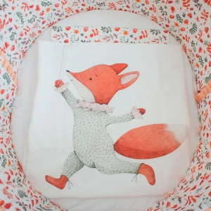 Комплект детского постельного белья для кроватки Classic "Лисенок" ELLIPSE ELLIPSE CLASSIC 351712 Оранжевый