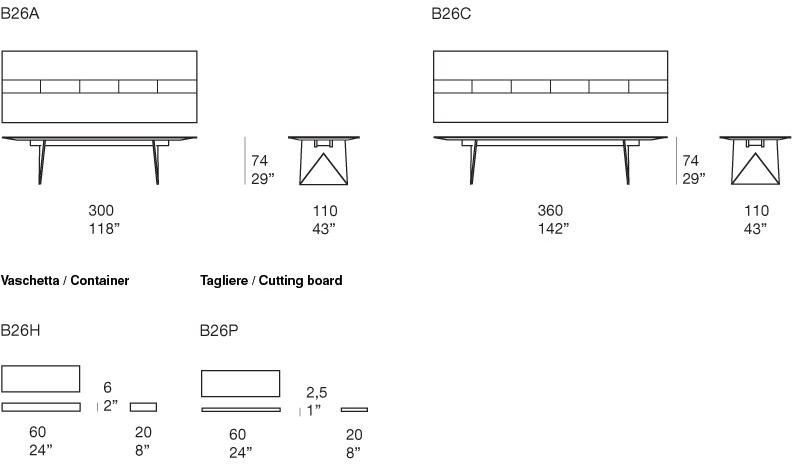 Paola Lenti Прямоугольный деревянный стол sun-id-1380493 - Вид №9