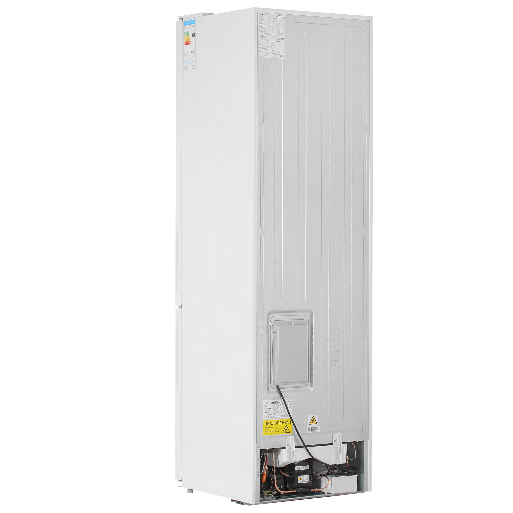 4844730 Холодильник с морозильником   DEXP B530BMA белый STDN-0105485 - Вид №4