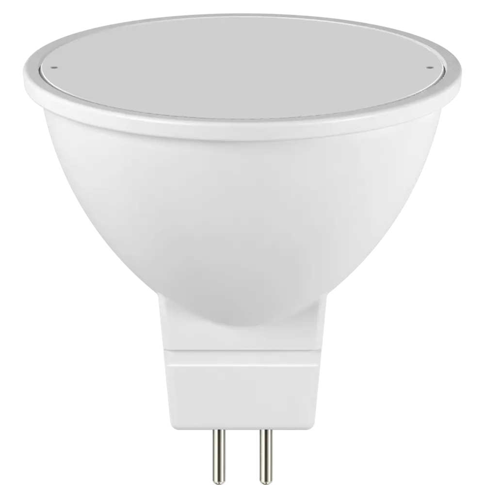 Лампа светодиодная Lexman Frosted G5.3 175-250 В 5.5 Вт матовая 500 лм теплый белый свет 82991605 STLM-2183860  - Вид №1