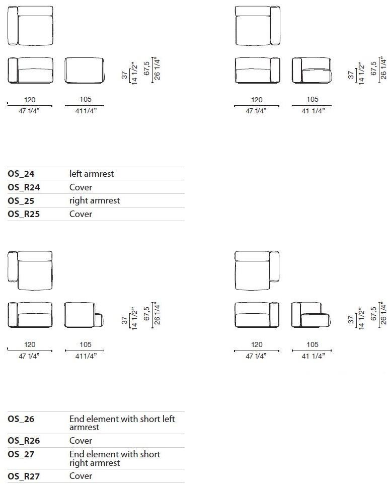 Cappellini Модульный диван со съемным кожухом sun-id-1435214 - Вид №13