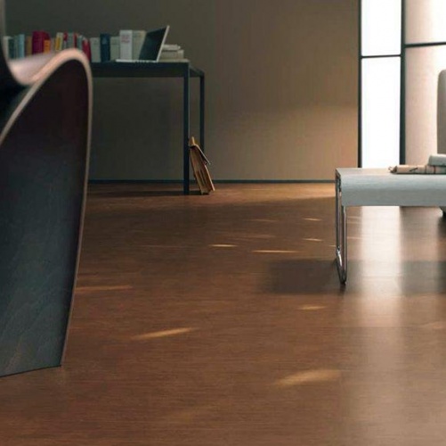 Кожаный пол CorkStyle Vache Cognac Натуральная кожа (Рельефная) 915х305 мм 1001500018 - Вид №1