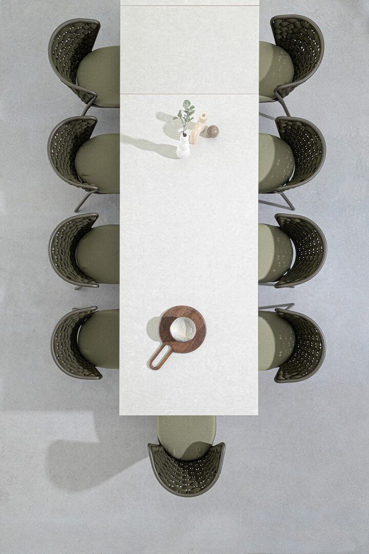 Керамический и алюминиевый садовый выдвижной стол BIZZOTTO OTAVIO ARCH-00030570 - Вид №5