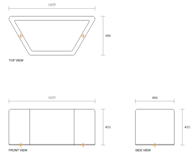 Плантатор из армированного волокном бетона SIT Vida ARCH-00125439 - Вид №2