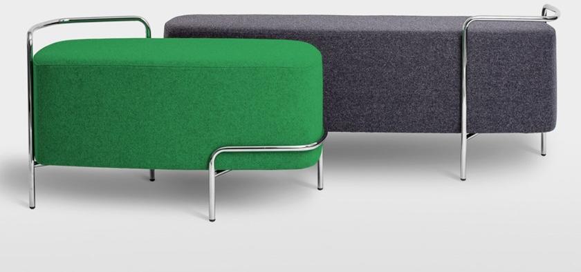 Real Piel Мягкая скамья из ткани sun-id-1455937 - Вид №5