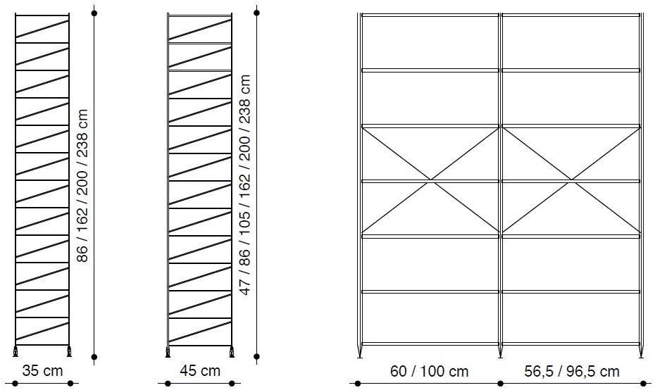 Caimi Brevetti Тумба под телевизор из металла Socrate sun-id-1415315 - Вид №2