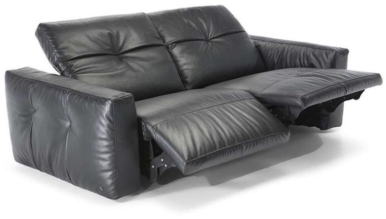 Natuzzi Кожаный диван с электроприводом, с подголовником и подставкой для ног sun-id-1471828 - Вид №2