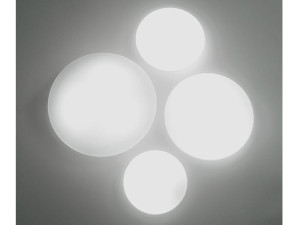 Настенный светильник / потолочный светильник из опалового стекла