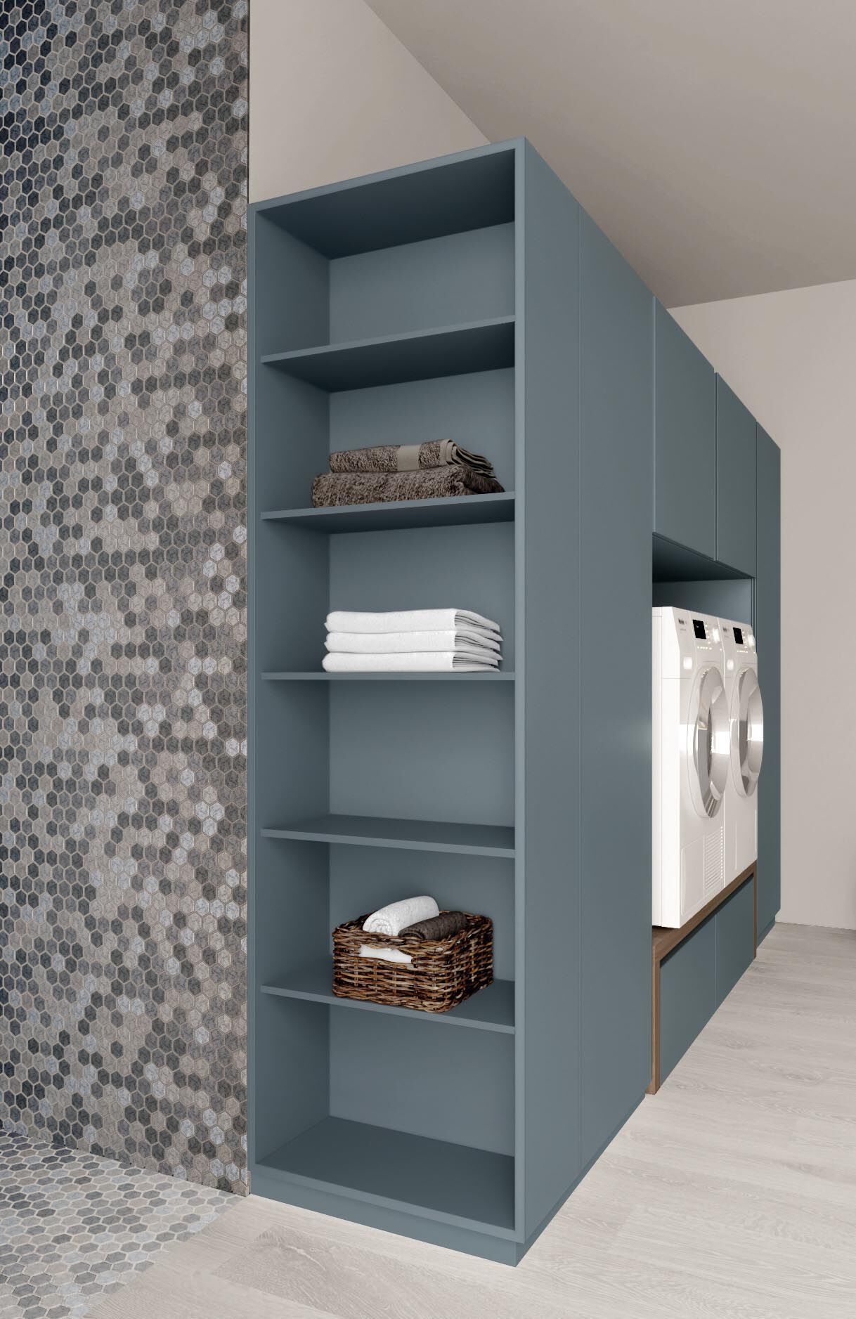 Шкаф для стиральной машины Birex IDROBOX COMP.6 ARCH-00104125 - Вид №2