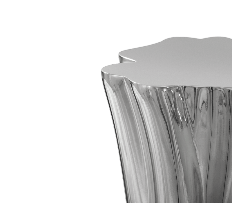 0-073 Монохромный серебристый буфет Boca Do Lobo  - Вид №8