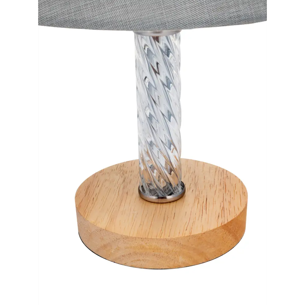 Настольная лампа декоративная Lamplandia Lato Grey цвет серый STLM-2078538 - Вид №3