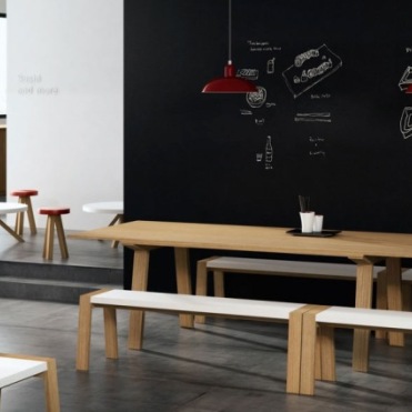 007142 Скамейка Punt Mobles Flak Santreyd  - Вид №3