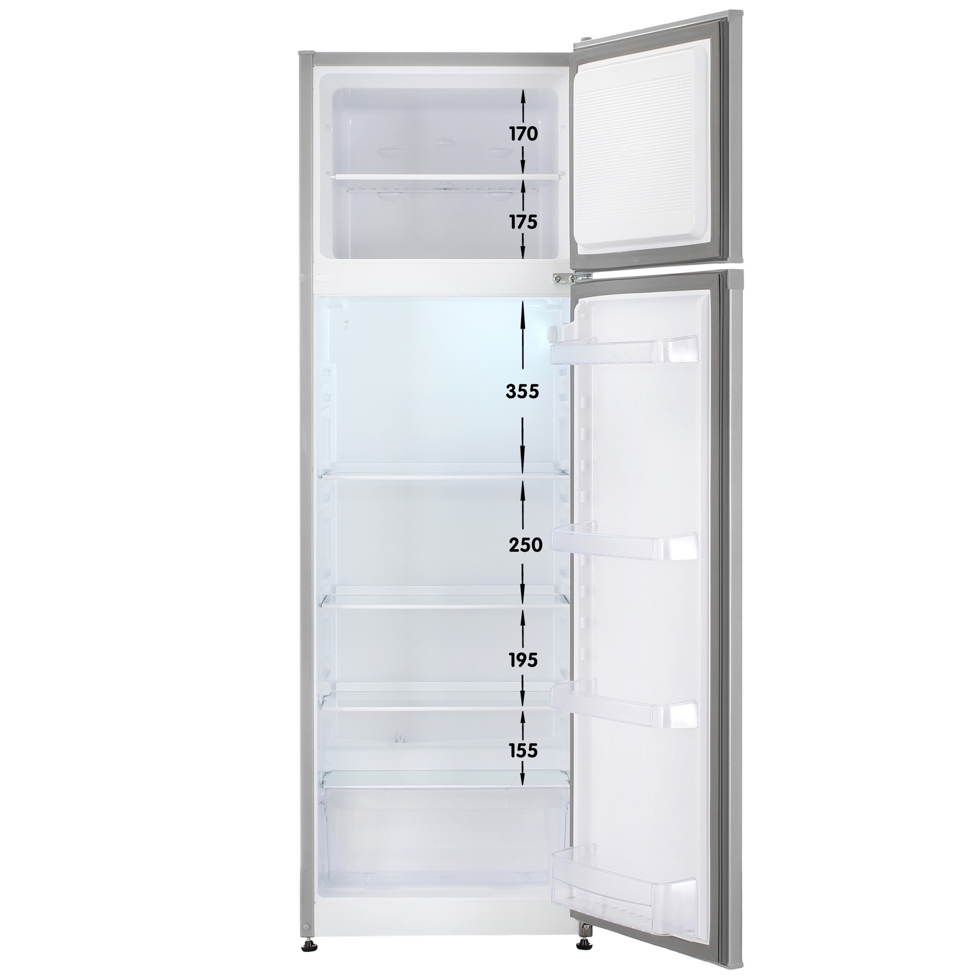 9056363 Холодильник с морозильником   Nordfrost  NRT 144 132 серебристый STDN-0032805 - Вид №1