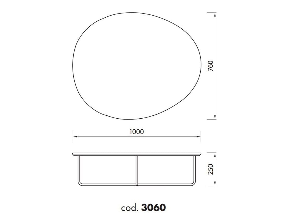 Круглый низкий журнальный столик ALMA DESIGN Amarcord ARCH-00132027 - Вид №5