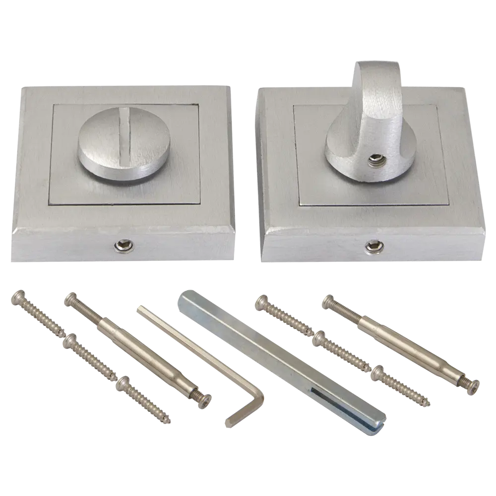 Накладка фиксатор Punto BK6 QL SSC-16 цвет сатин хром STLM-2082347 - Вид №3