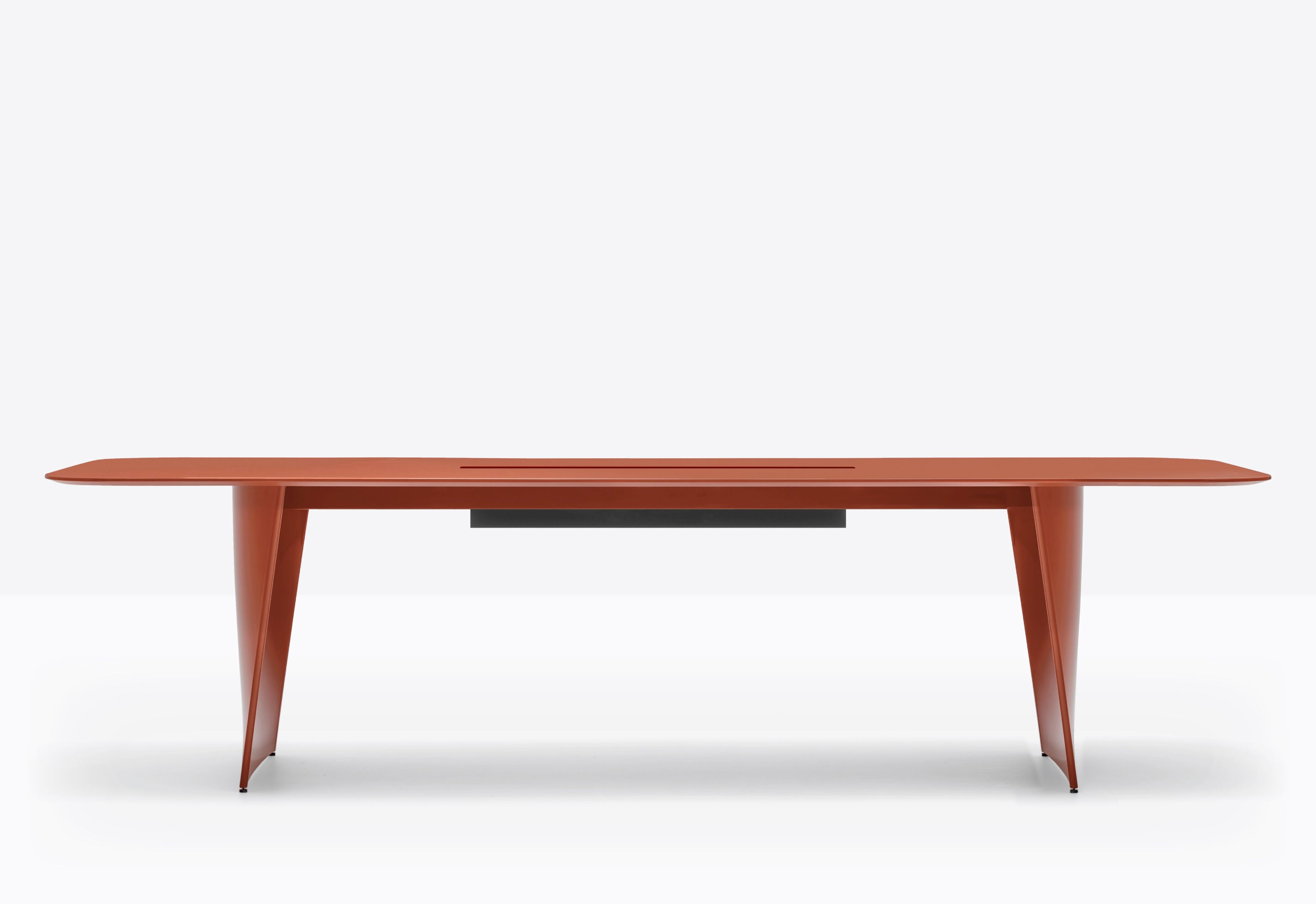 Прямоугольный стол для совещаний из литого алюминия Pedrali FRANK TFK CC ARCH-00052580 - Вид №4