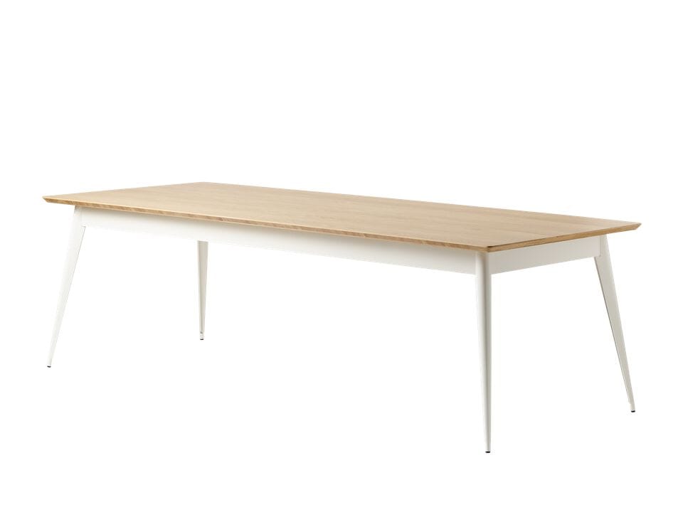 Прямоугольный обеденный стол из стали и дерева Tolix T55 / 56 ARCH-00042987