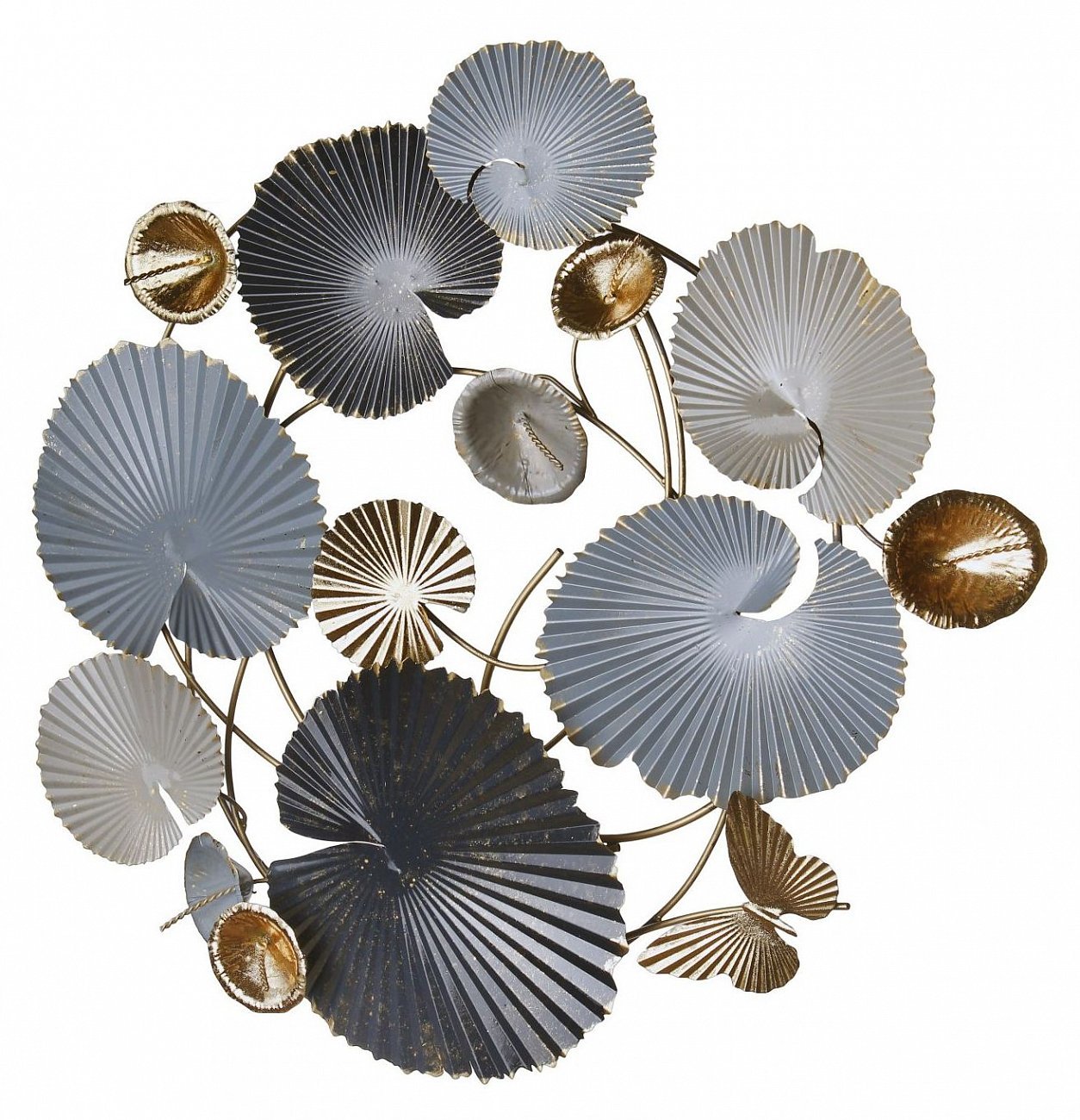 Панно настенное металлическое 70 см 93015 Tomas Stern TOMAS STERN  00-3865442 Серый  - Вид №1