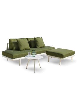 Ткань прямоугольная Садовая подставка для ног