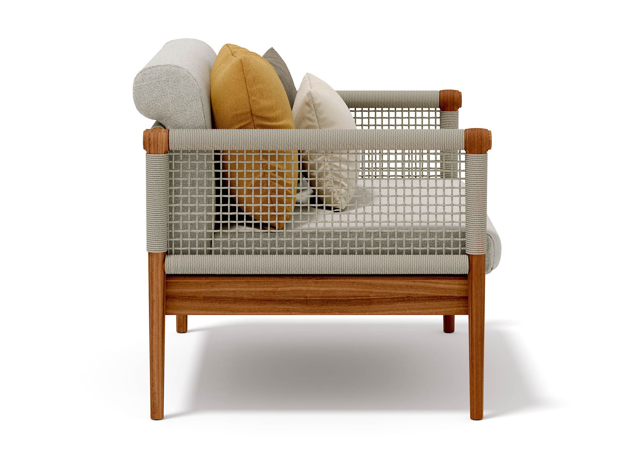 Садовое кресло с веревкой и тканевым подлокотником Atmosphera Lodge .25 ARCH-00012122 - Вид №7