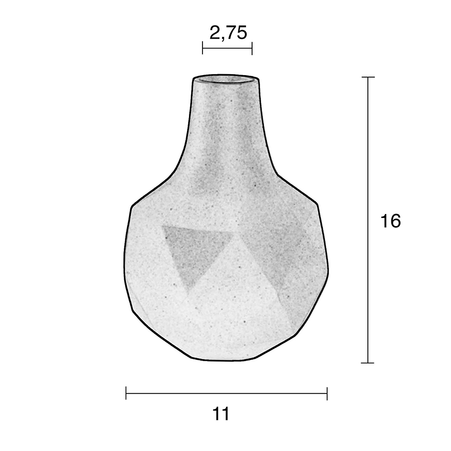 Ваза Bloom черная Zuiver 8200022 - Вид №4