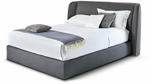 TUMIDEI Кровать для хранения, обитая тканью