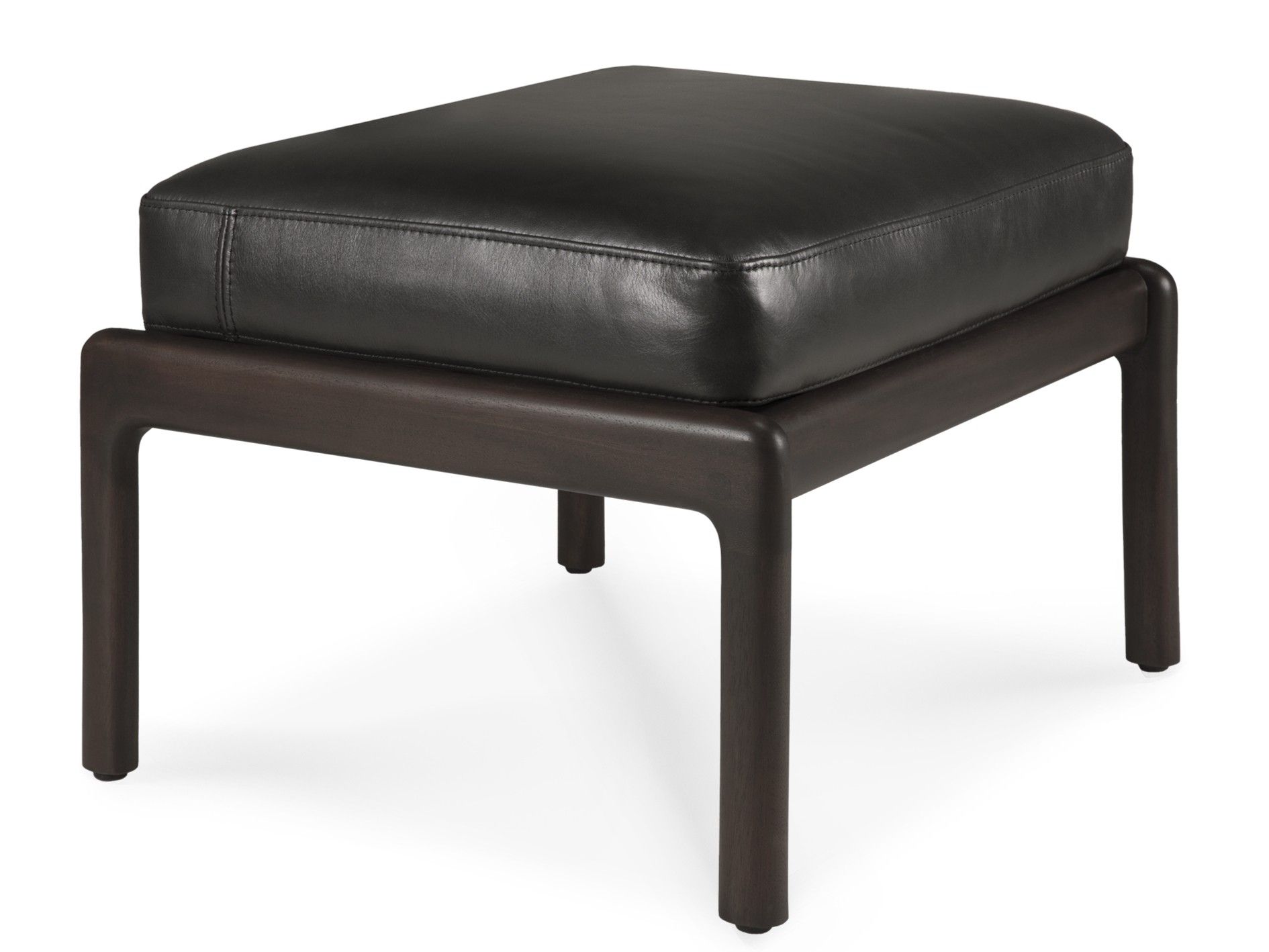 Кожаная мягкая подставка для ног Ethnicraft MAHOGANY JACK BROWN ARCH-00006066