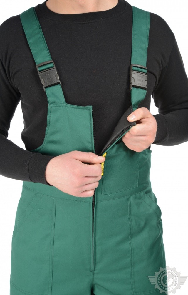 63761 Костюм "Эксперт-К" зимний темно-зеленый  Зимняя спецодежда  размер 60-62/182-188  - Вид №14