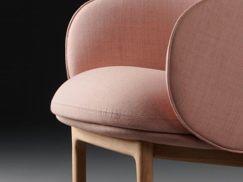 Artisan Кресло из ткани с высокой спинкой Mela Lhme1r1xxyy  - Вид №2