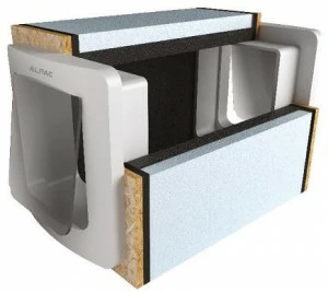 Alpac Теплоизоляционный откидной борт для кошек для доступа домашних животных Ingenius