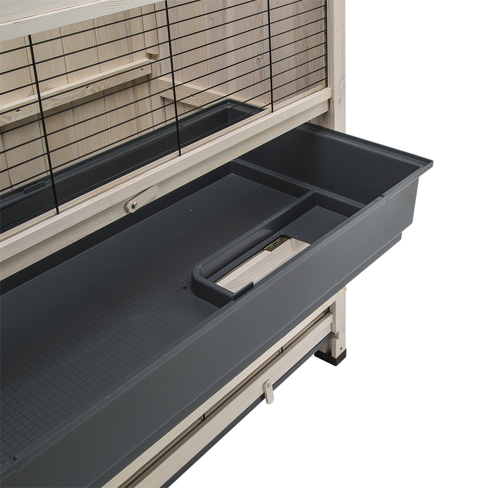 ПР0032600 Клетка для грызунов Cottage Large для содержания кроликов на улице, деревянная FERPLAST  - Вид №6