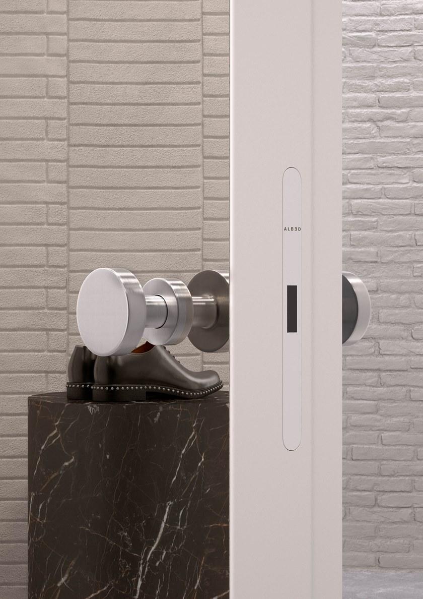 ALBED Распашная дверь заподлицо со стеной из зеркального стекла Integra sun-id-1495693 - Вид №1