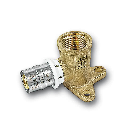 325473G2034 25473G - 3fit-Press Угольник потолочный с внутренней резьбой Размер: 20x3 / 4 SANHA  - Вид №1
