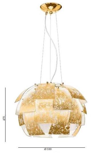 Rossini Illuminazione Подвесной светильник из стекла sun-id-1455142 - Вид №1