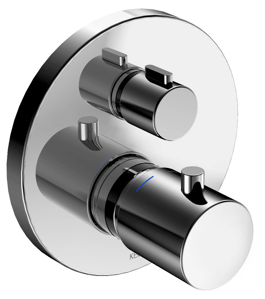 51574010181 Смеситель с термостатом DN 20 KEUCO Edition 400