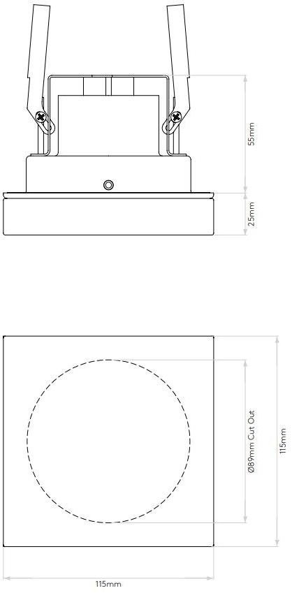 Astro Lighting Точечный светильник стеклянный потолочный  1229004  - Вид №1