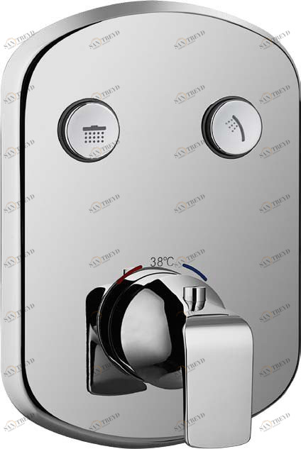 Встраиваемый термостатический смеситель Cezares GLOBO-F-VDIM2-TB-01