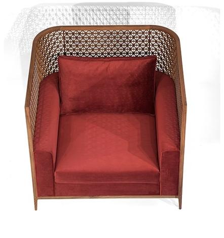 Mobi Кресло с деревянной конструкцией и мягким сиденьем sun-id-1423044 - Вид №3