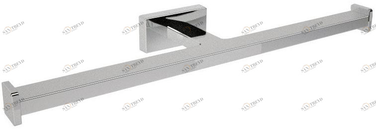 INDA® Держатель туалетной бумаги двойной из хромированной латуни Lea A1825b