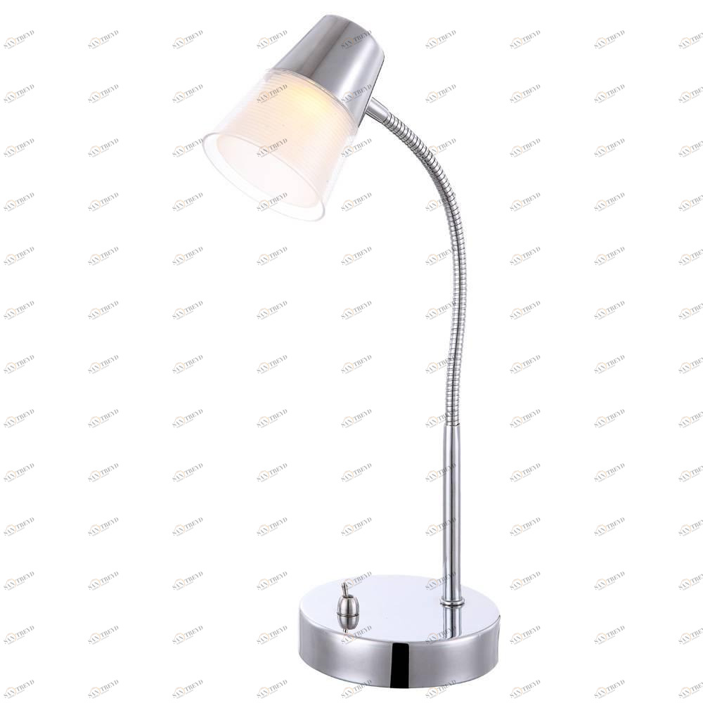 Настольная лампа Globo Tieka 56185-1T GLOBO КЛАССИЧЕСКИЕ 110046 Белый;серебро Ceramica Globo 