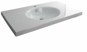 100090021 Подвесная раковина настенная овальная Noken Hotels белая